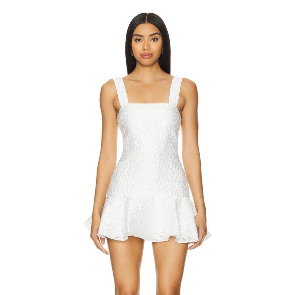 Amanda Uprichard White Mini Dress
